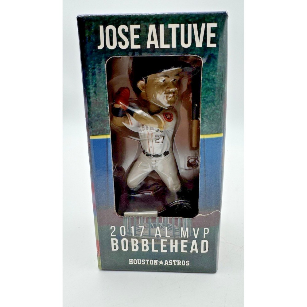 Jose Altuve 2017 AL MVP Bobblehead Houston Astros 2018 SGA NIB #27
